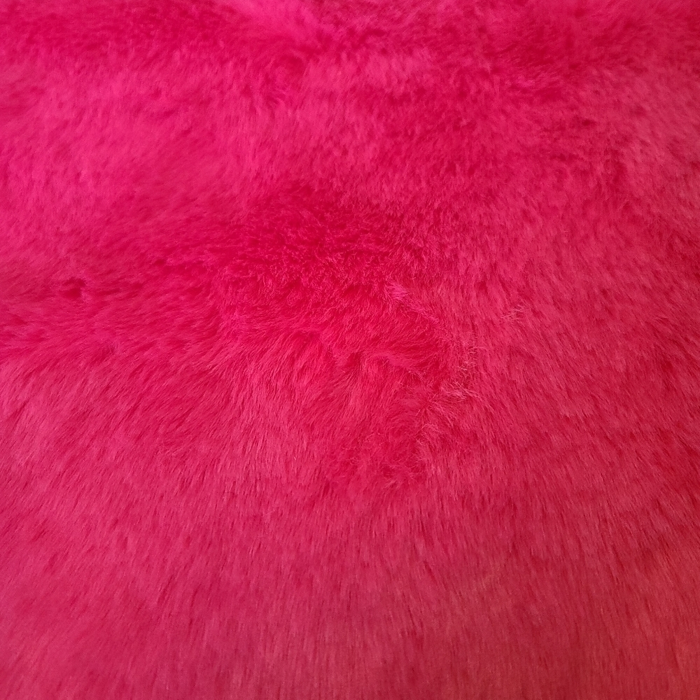 Fuzzy Barbie Pink Bag with Crossbody strap Soft - Picture 3 of 5